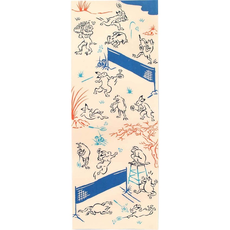 Kenema  – Chojyugiga Badminton (The dyed Tenugui)
