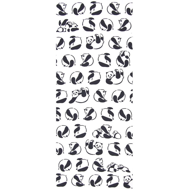 Kenema  – Denguri Oyako Panda   (The dyed Tenugui)