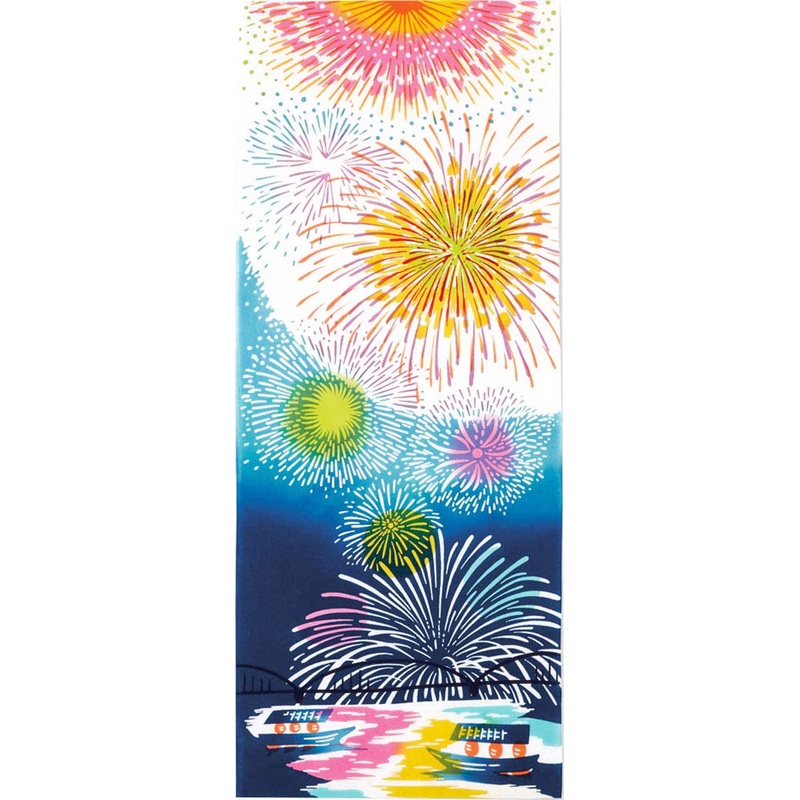 Kenema  – Uchiage Hanabi  (The dyed Tenugui)