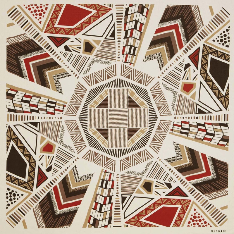 REFRAIN – Water repellent finish – Amaterasu – Furoshiki   110 x 110 cm