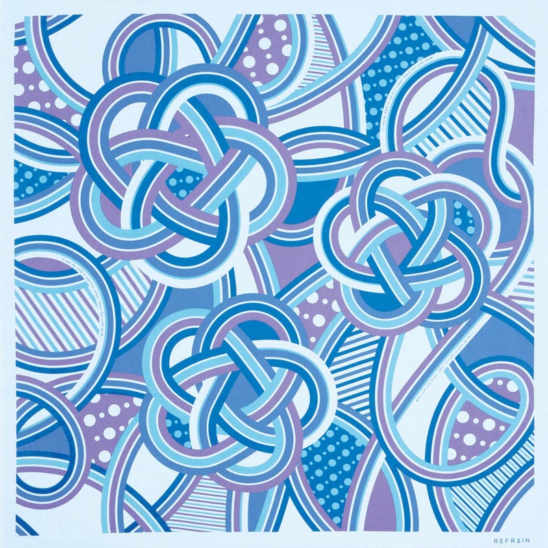 REFRAIN – Water repellent finish – Yuika – Furoshiki   110 x 110 cm