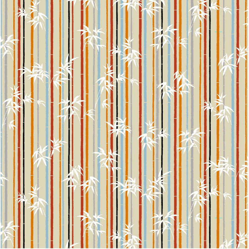Seiran – Take(Bamboo)   70cm  (Japanese Wrapping Cloth)  70 x 70 cm
