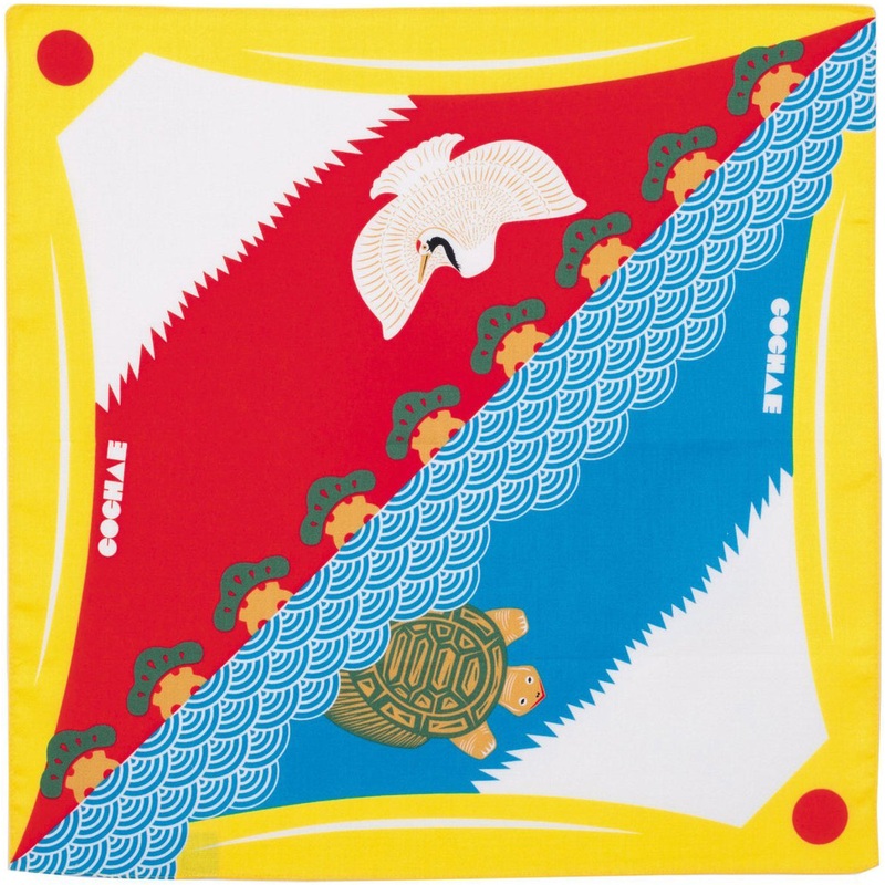 Cochae – Fujisan 48   – Furoshiki 48 x 48 cm
