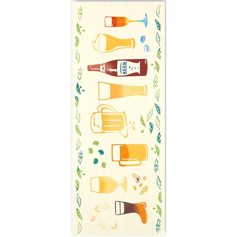 Kenema  –  Beer   (The dyed Tenugui)