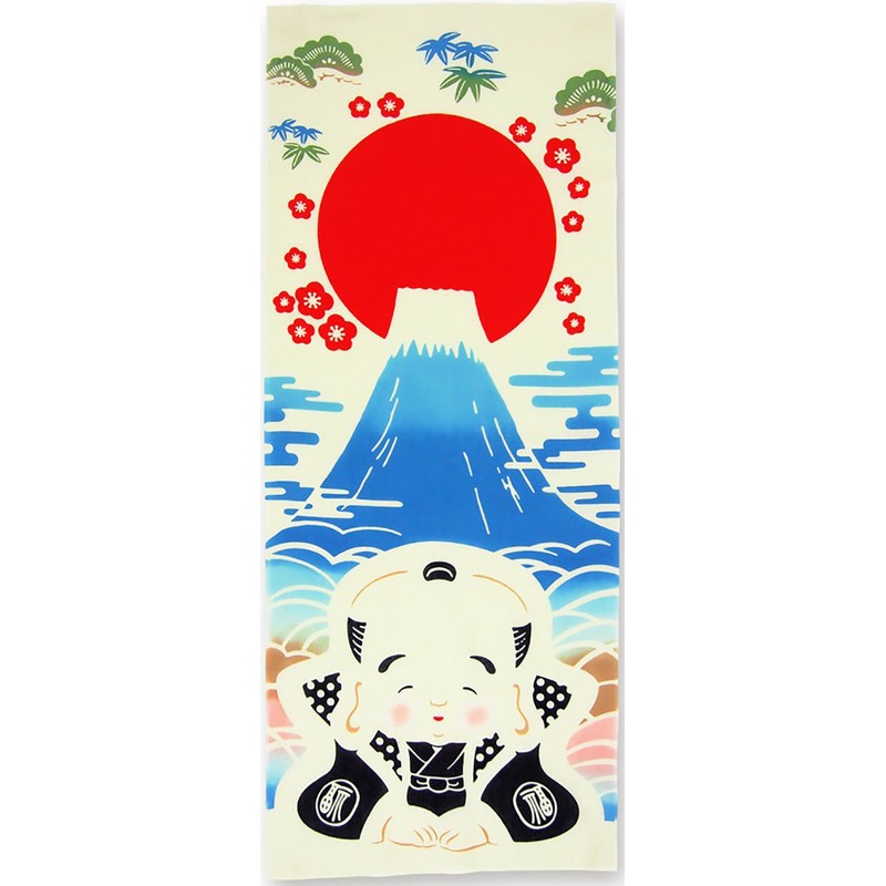 Kenema  – Fukusuke () (The dyed Tenugui)- Japanese traditional Tenugui