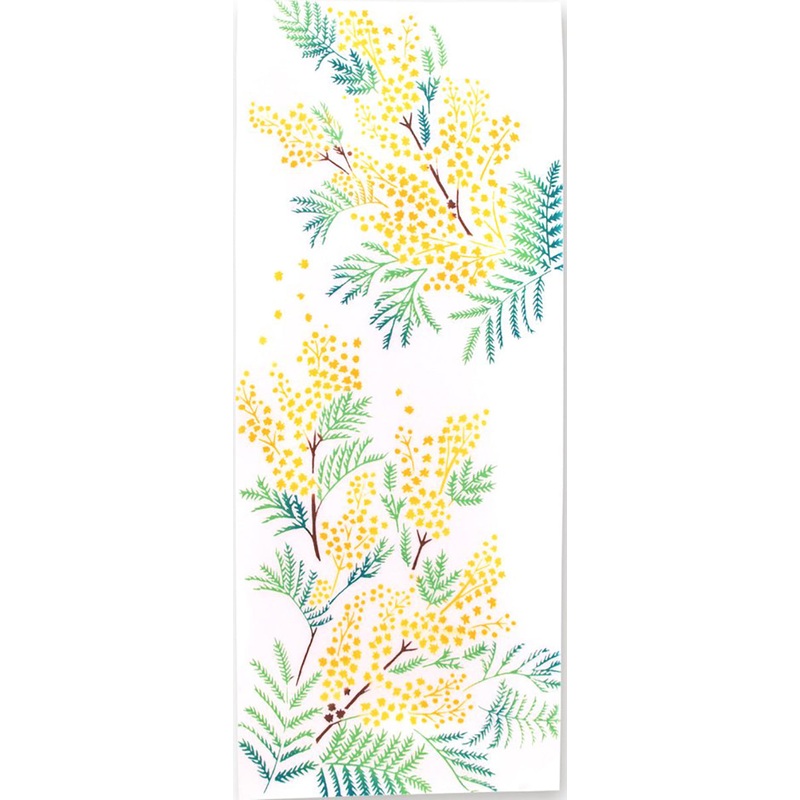 Kenema – Kaoru Mimosa  (The dyed Tenugui)