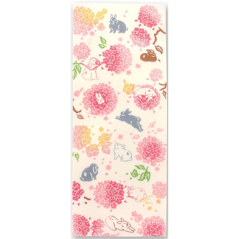 Kenema – Mari Zakura to Usagi     (The dyed Tenugui)