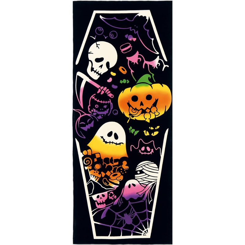 Kenema – Trick or Treat   (The dyed Tenugui) – Japanese traditional Tenugui