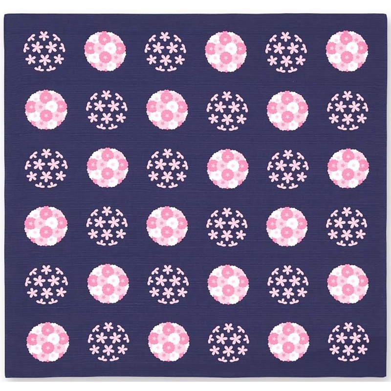 Okamisan – Sakura Dama (Sakura ball)  – Furoshiki 50 x 50 cm