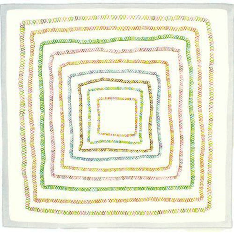 Art Brut – Pico lace white   – Furoshiki   50 x 50 cm