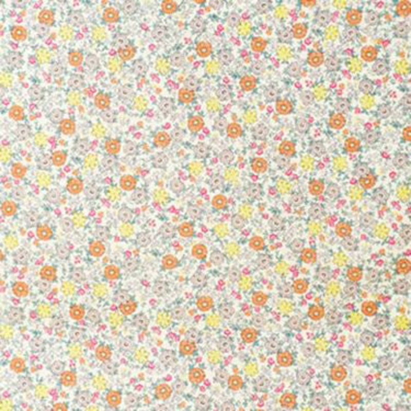Cohare  – flower mini bouquet gray (flower   ) – Furoshiki   45 x 45 cm