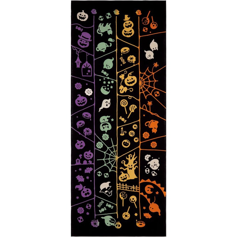 Kenema –  Amida  Halloween    (The dyed Tenugui) – Japanese traditional Tenugui