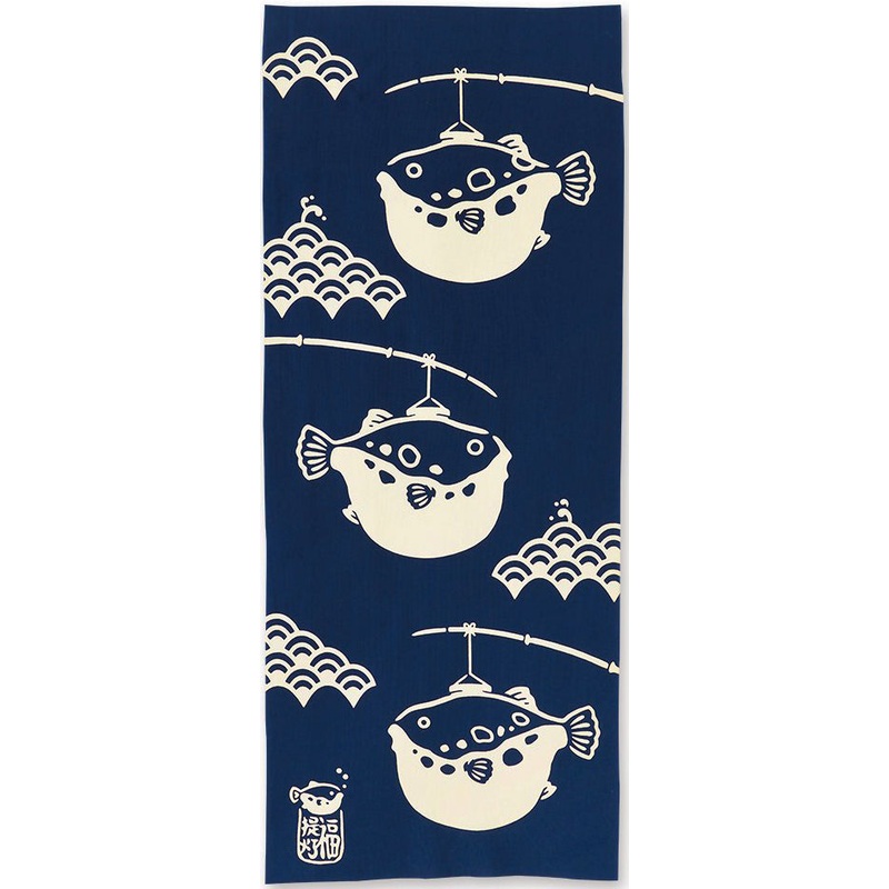 Kenema  – Fuku chochin      (The dyed Tenugui)