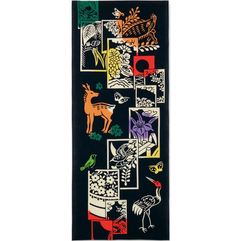 Kenema  –  Hanafuda           (The dyed Tenugui)