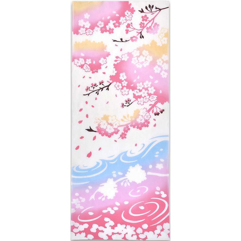 Kenema  – Suimen Zakura   (The dyed Tenugui)