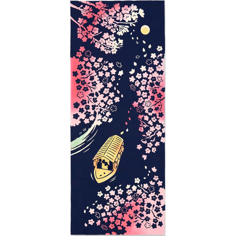 Kenema  – Yozakura Yakatabune    (The dyed Tenugui)