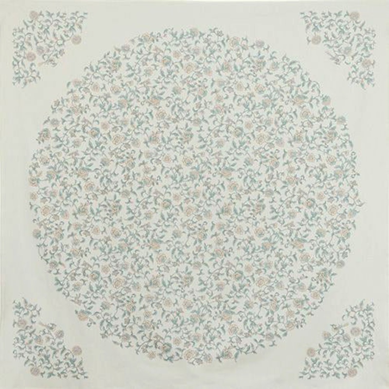 Kimono tsutsumi – Kacho sarasa  Cream   (Japanese Wrapping Cloth)  145 x 145 cm