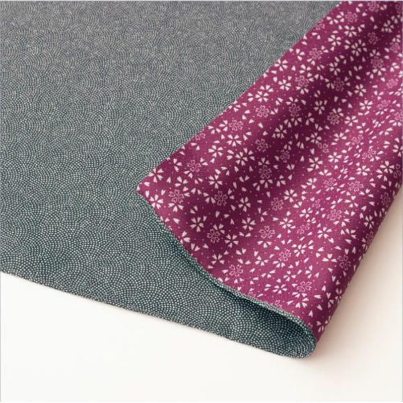 Reversible -Double-Sided Dyeing Furoshiki – / 70 x 70 cm