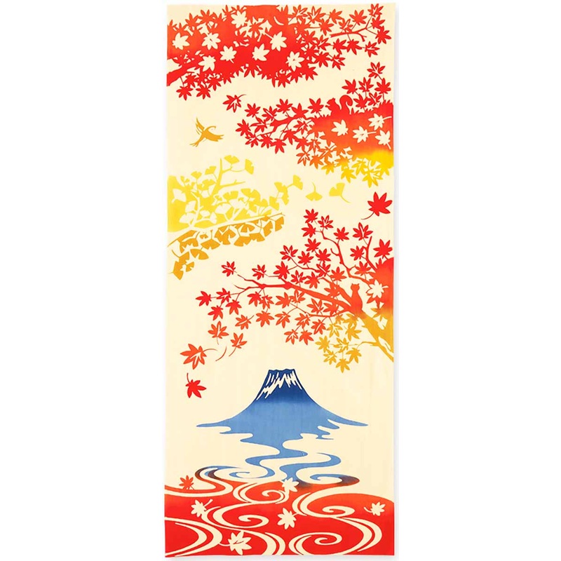 Kenema  –  Fujimi Kouyo    (Fujimi Autumn Leaves)  (The dyed Tenugui)