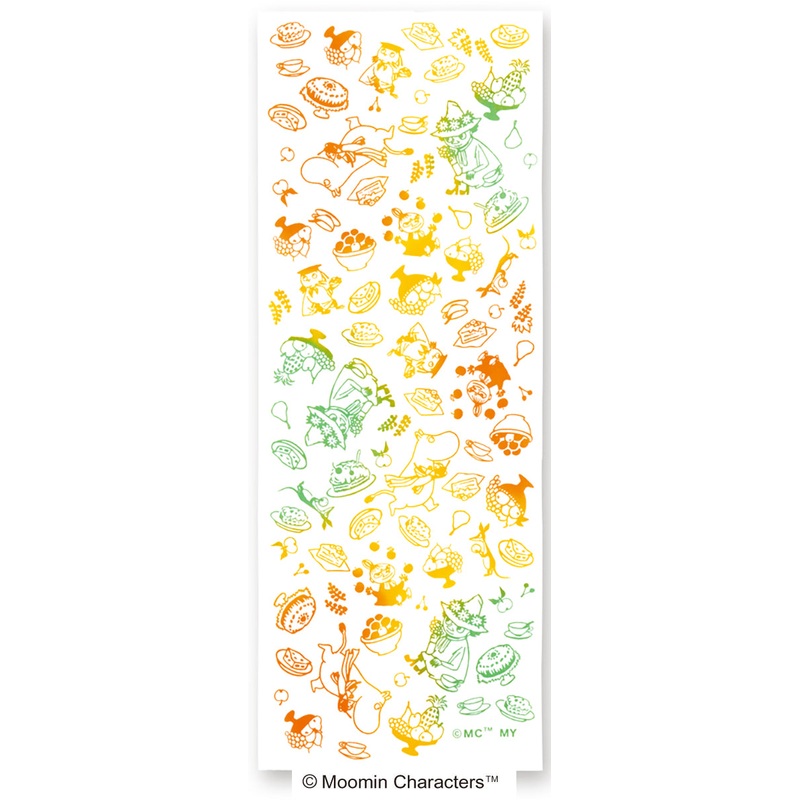 Kenema – Moomin Characters series – Food  (The dyed Tenugui)