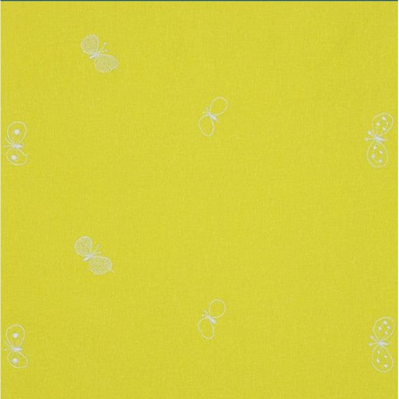 Cho Musubi – 48 Mina Perhonen Linen Embroidery L choucho Yellow – 48   L choucho
