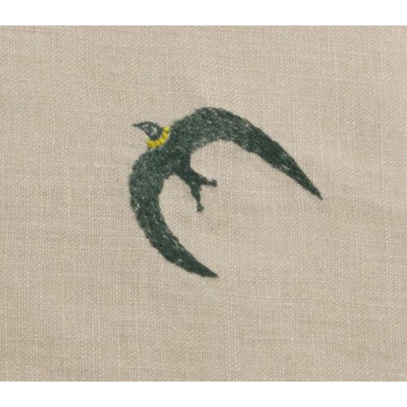 Cho Musubi – 50 Mina Perhonen Linen Embroidery Go! Light Gray – 50    go!
