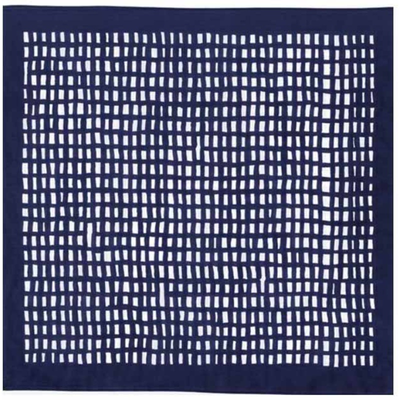 Cho Musubi – 70 Mina Perhonen Organic Sora Check Navy – 70    sora check