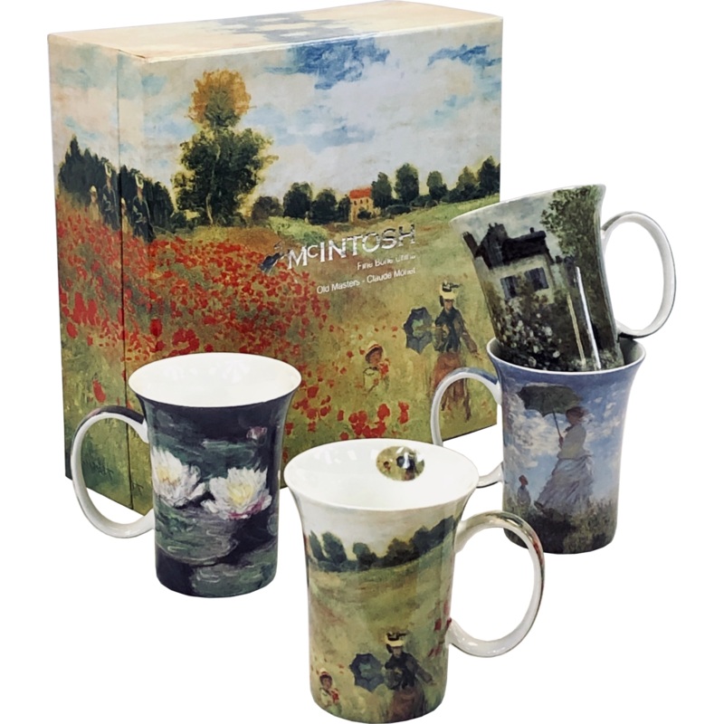 Claude Monet: Set of 4 Mugs