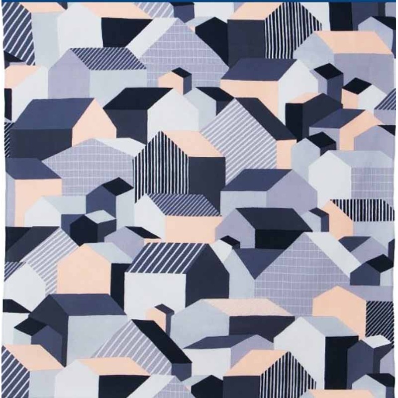 Cohare  –  Home   Gray Pink (   ) – Furoshiki   70 x 70 cm