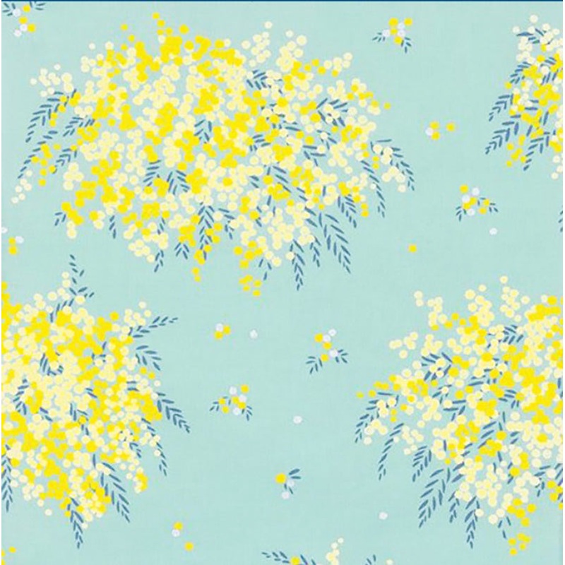 Cohare  – Mimosa Mint  (  ) – Furoshiki   45 x 45 cm