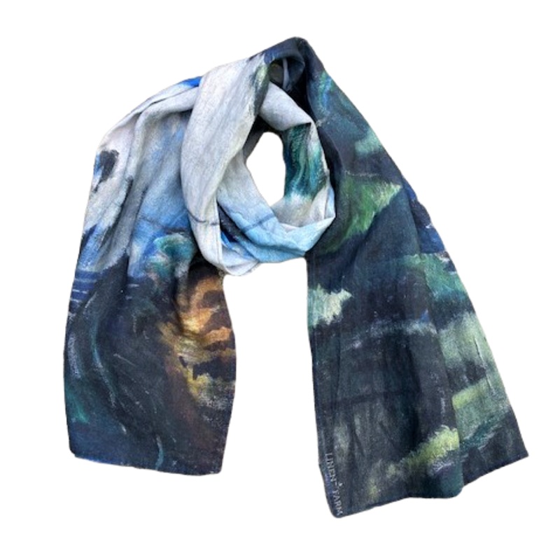 Emily Carr Loggers’ Culls Linen Scarf