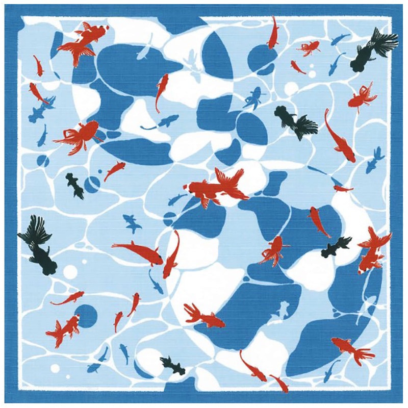 Yu-Soku – Yurameki Ryoka      – Furoshiki 50 x 50 cm