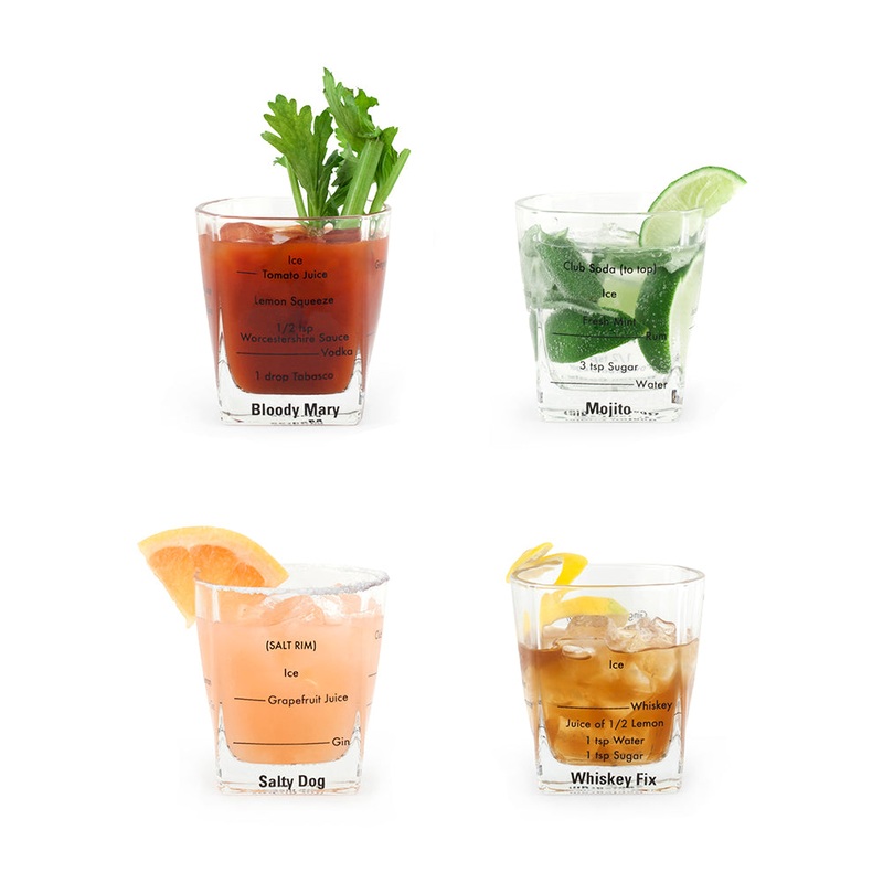 Bartending Glasses Set