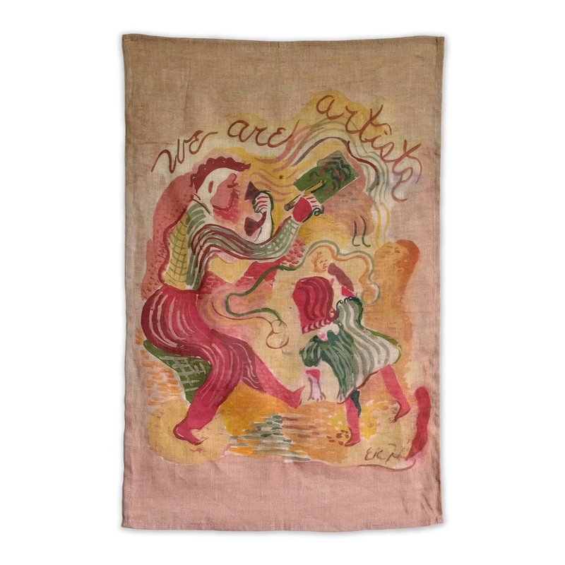 Edith Heath Tea Towel, We Are Artists