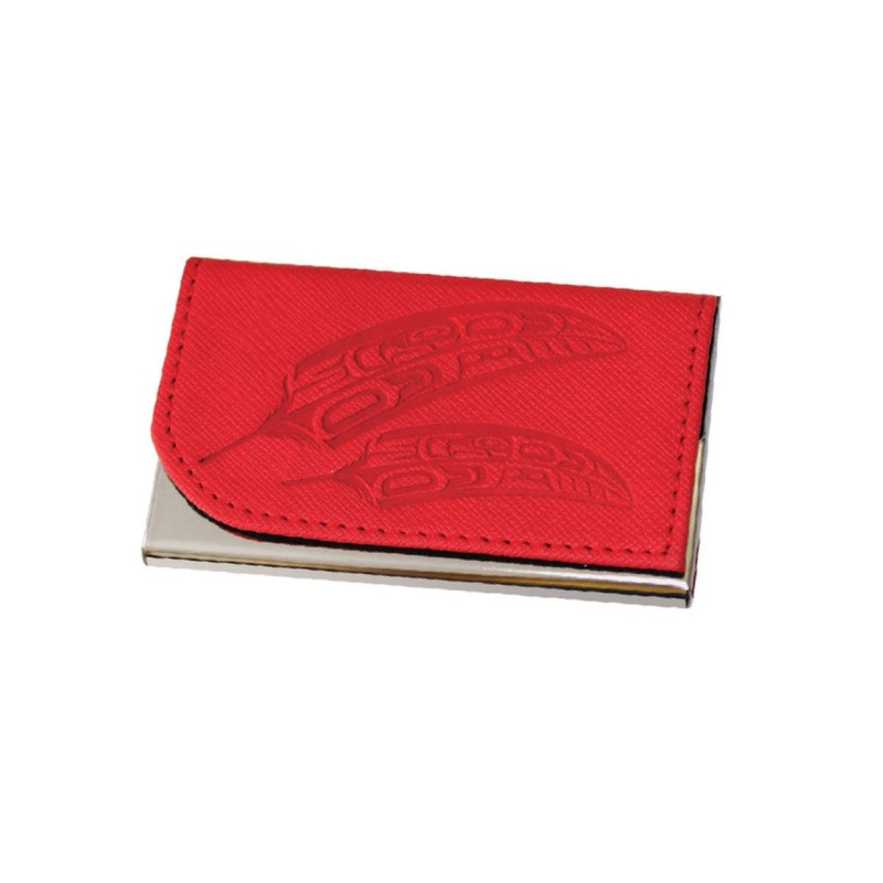 Francis Horne Sr. Card Holder – Red