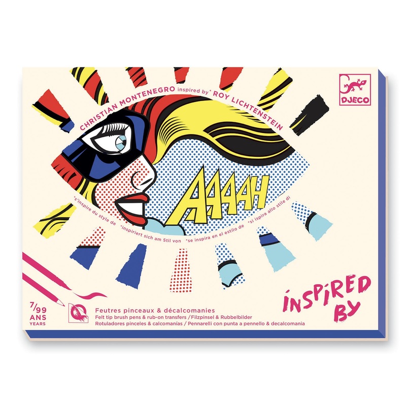 Inspired by Lichtenstein Art Kit