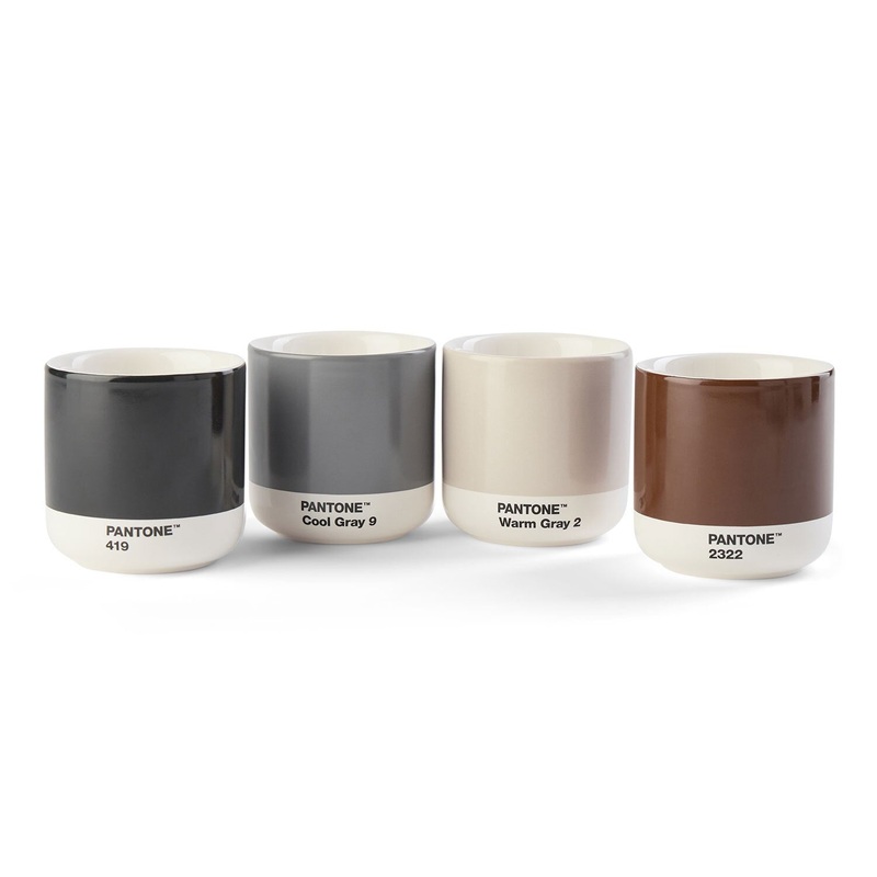Pantone Cortado Thermo Cup Set of 4
