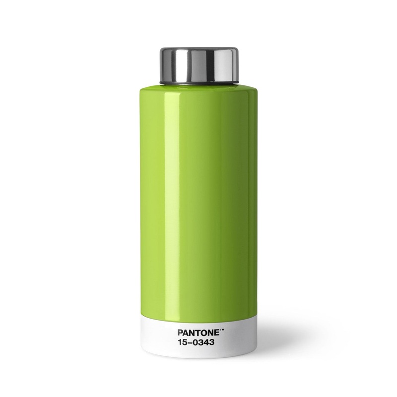 Pantone Thermo Steel Drinking Bottle – Green 15-0343