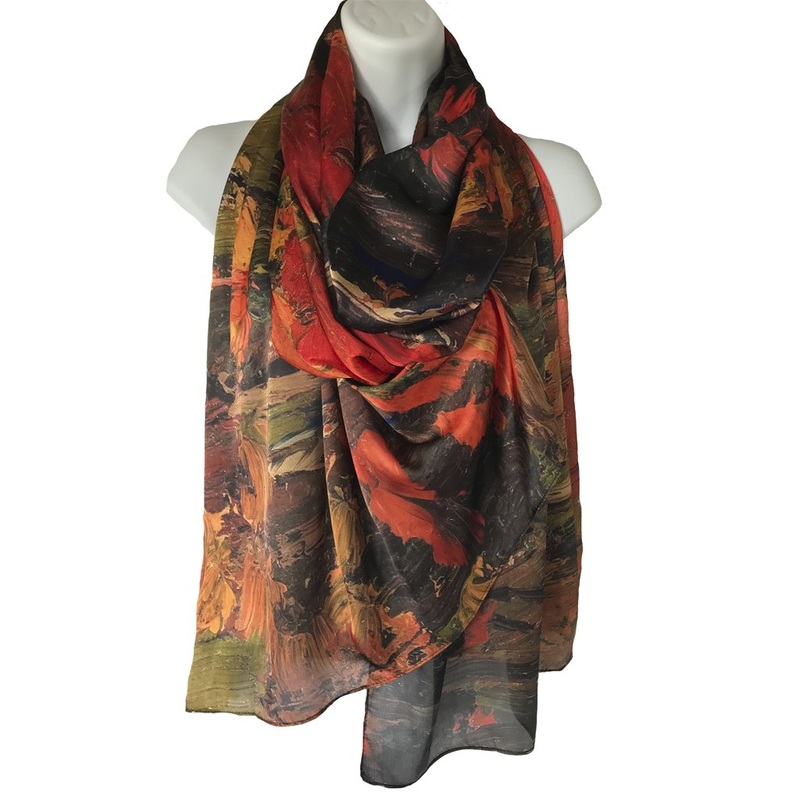 Tom Thomson Autumn Woods Scarf