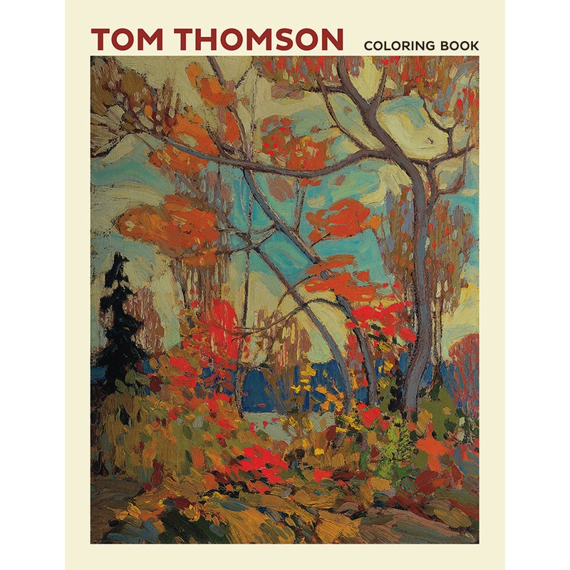 Tom Thomson Colouring Book