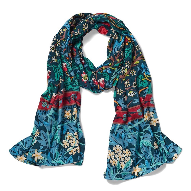 William Morris Mixed Patterns Silk Scarf