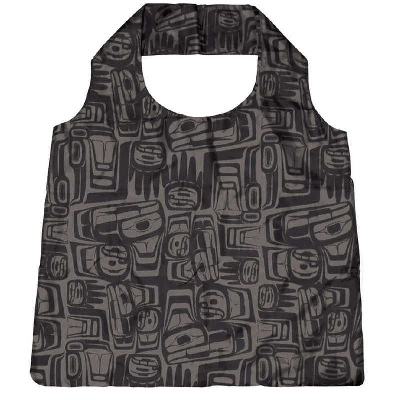 Ben Houstie Foldable Shopping Bag – Black
