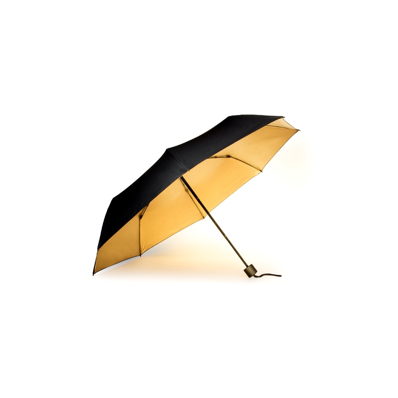 Black & Gold Umbrella