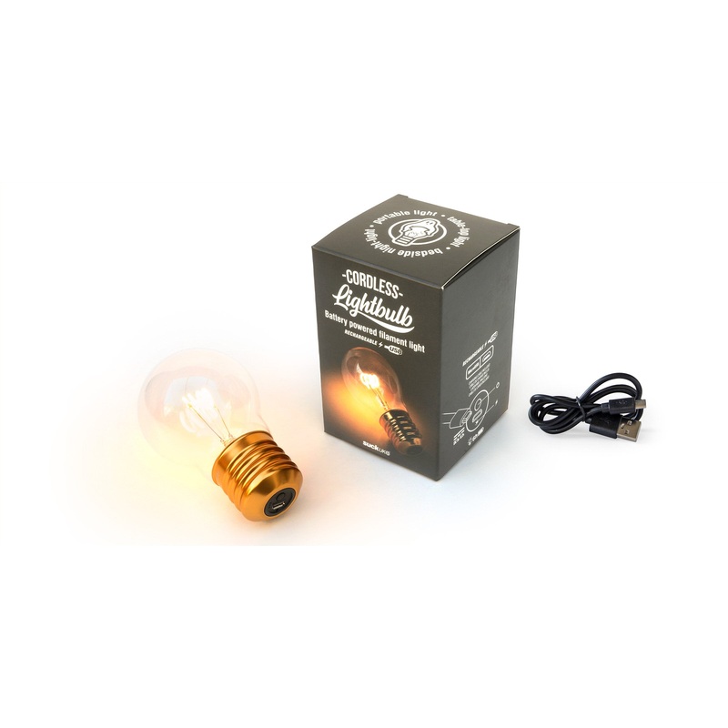 Cordless Edison Lightbulb