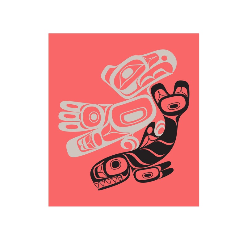 Corey Bulpitt Eco Cloth – Thunderbird and Orca