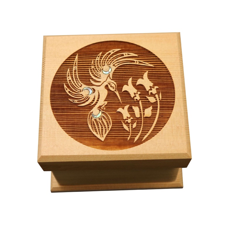 Hummingbird Bentwood Box – Baby