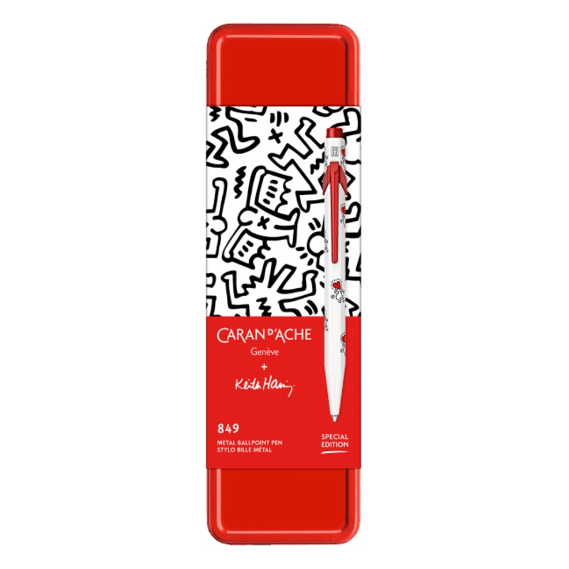 Keith Haring 849 Ballpoint Pen – White