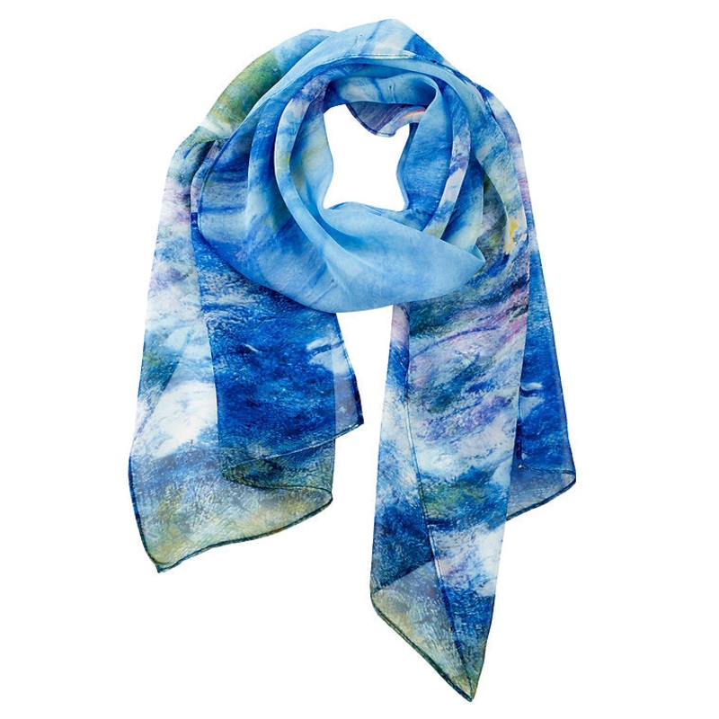 Monet’s Waterlilies Scarf
