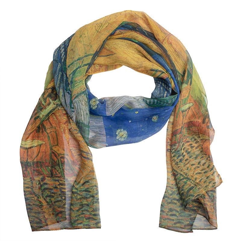Van Gogh Caf Terrace Scarf