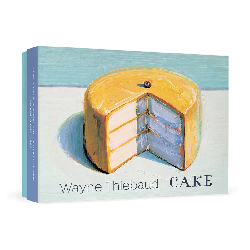 Wayne Thiebaud: Cake Boxed Cards